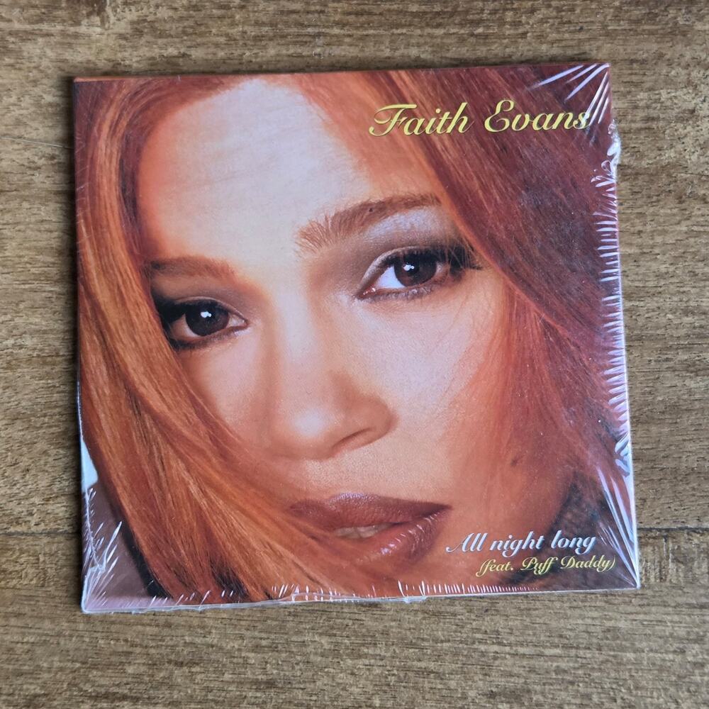 Vtg 1999 Faith Evans All Night Long Maxi Single CD